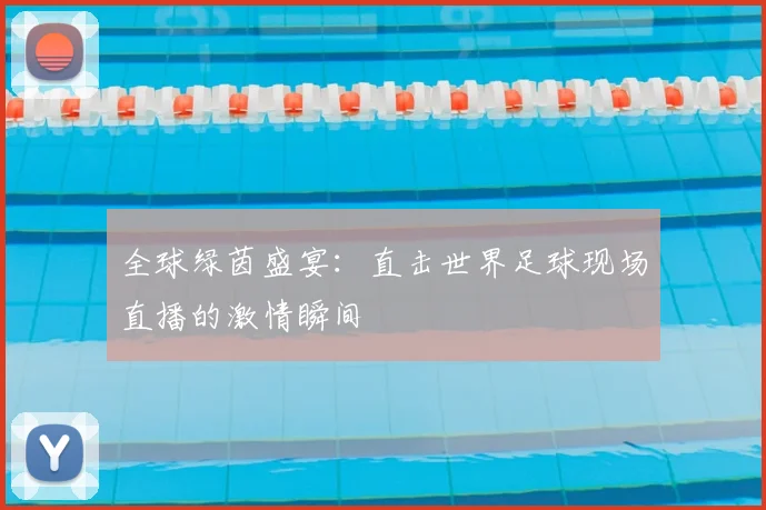 全球绿茵盛宴:直击世界足球现场直播的激情瞬间